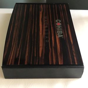 Cohiba empty Macassar Wood Cigar box